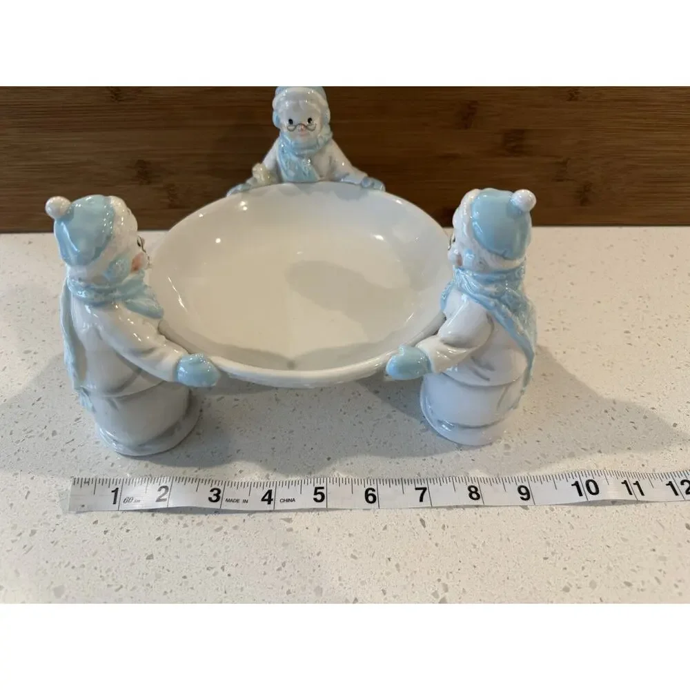 Avon Snow lady‎ Candy Dish First Edition 2002